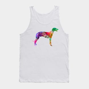 Greyhound in watercolor Tank Top